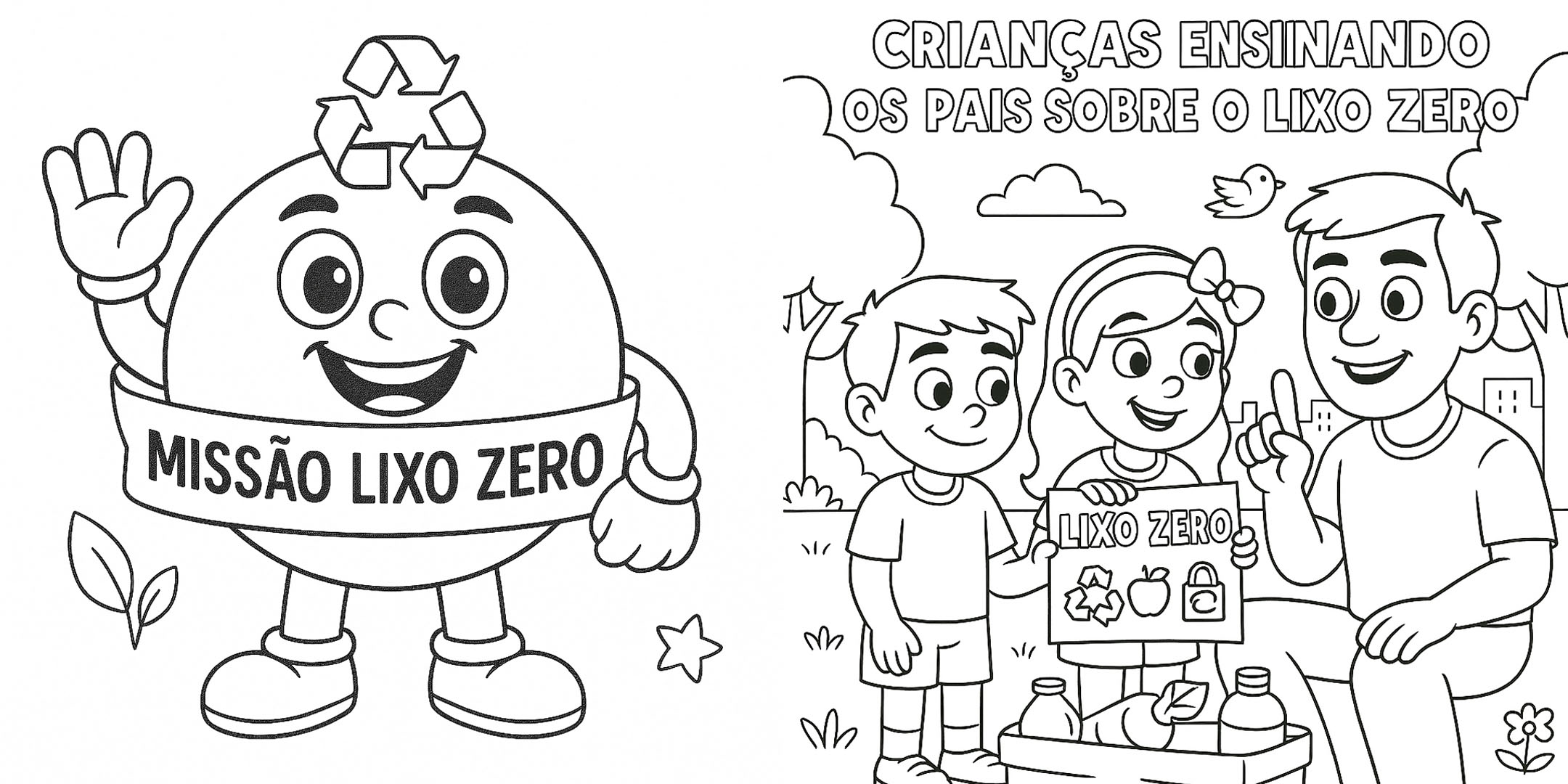 Lixo Zero creative activity